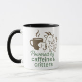 Coffein & Critters Tasse (Links)