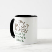 Coffein & Critters Tasse (Vorderseite Links)