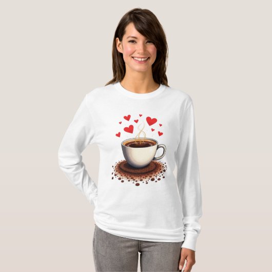Coffein Crush-T - Shirt (Vorne ganz)