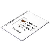 Coffein in IV, Spaß der Krankenschwester Notizblock (Linke Seite)