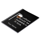 Coffein in IV, Spaß der Krankenschwester Notizblock (Linke Seite)