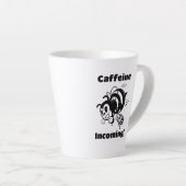 Coffein-Incoming! Funny Bee mit Eimer Cartoon Milchtasse (Rechte Ecke)