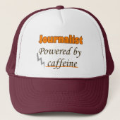 Coffein-Journalist Truckerkappe (Vorderseite)