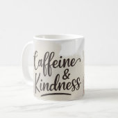 Coffein & Kindness Coffee Lover Tasse (Vorderseite Links)