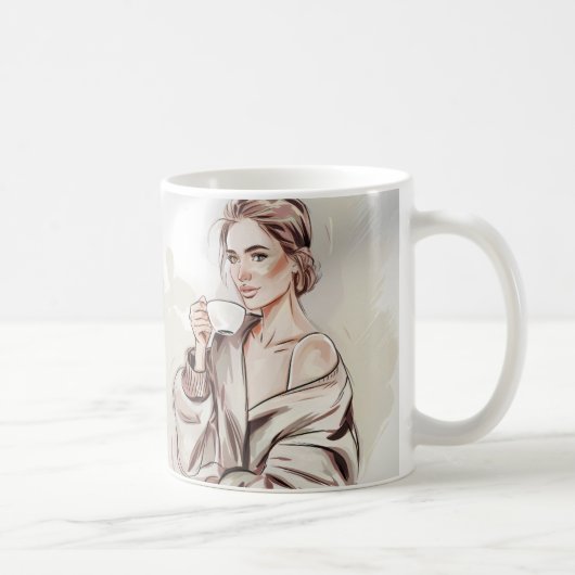 Coffein & Kindness Coffee Lover Tasse (Rechts)