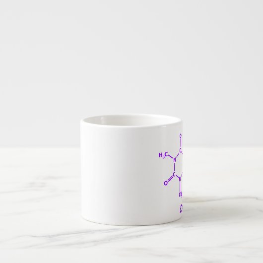 Coffein Molecule 20 oz. Tasse (Vorderseite)