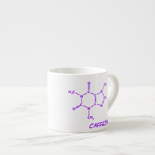 Coffein Molecule 20 oz. Tasse (Vorderseite Rechts)