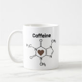 Coffein Molecule Kaffeetasse (Links)
