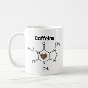 Coffein Molecule Kaffeetasse