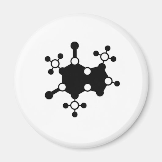 Coffein Molecule Magnet (Vorne)