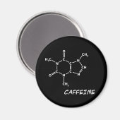 Coffein Molecule Magnet (Vorderseite/Rückseite)