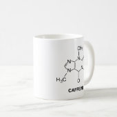 Coffein Molecule Tasse (VorderseiteRechts)