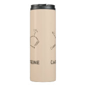 Coffein Molecule Thermosbecher (Rückseite)