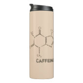 Coffein Molecule Thermosbecher (Nach rechts gedreht)