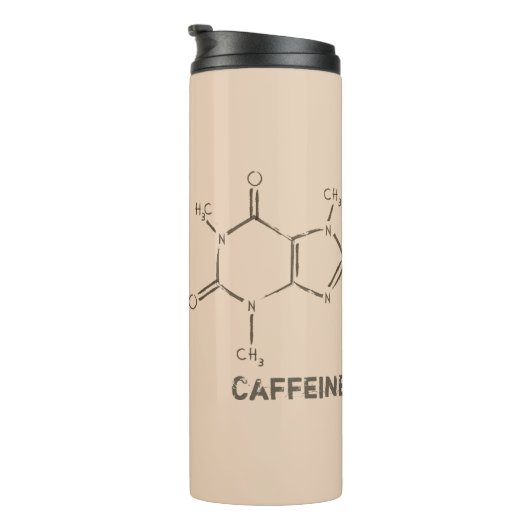 Coffein Molecule Thermosbecher (Nach rechts gedreht)