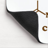Coffein-Molekulare chemische Formel Mousepad (Ecke)
