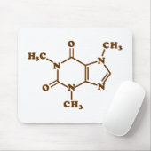 Coffein-Molekulare chemische Formel Mousepad (Mit Mouse)