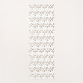 Coffein-Molekulare chemische Formel Yogamatte (Vorderseite)