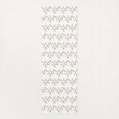 Coffein-Molekulare chemische Formel Yogamatte (Rückseite)