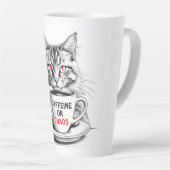 Coffein oder Chaos Caffee Lover Tasse (Rechte Ecke)