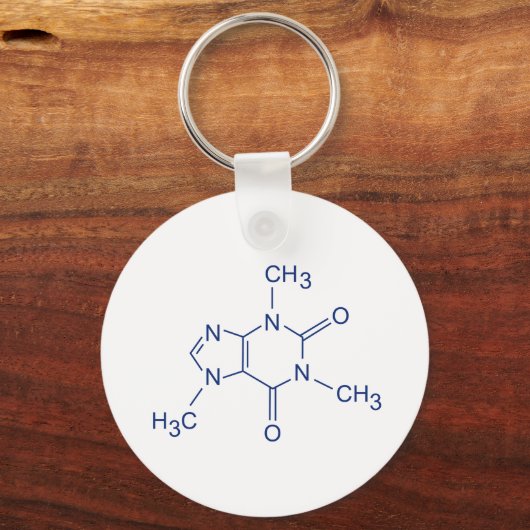 Coffein Schlüsselanhänger (Vorderseite)