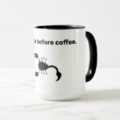 Coffein Scorpion Tasse (VorderseiteRechts)