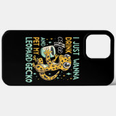 Coffein-Unternehmen: Leopard Gecko Coffee Bliss Case-Mate iPhone Hülle (Rückseite (Horizontal))