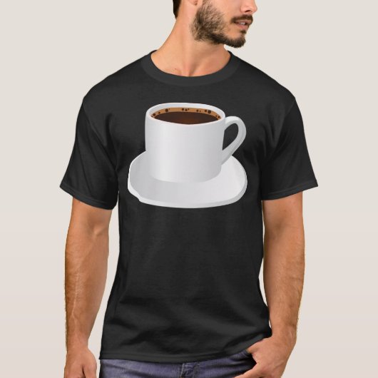 Coffeinabhängig T-Shirt (Vorderseite)