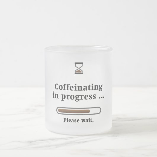 Coffeinating in progress ... mattglastasse (Mittel)