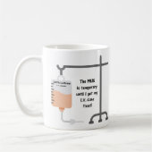 Coffeine Joke Tasse-1 Kaffeetasse (Links)