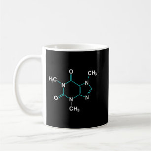 Coffeine Molecule - Funny Coffee Chemie Pullove Kaffeetasse