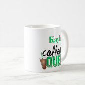 Coffeine Queen Coffee Tasse (VorderseiteRechts)
