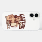 Coffeine Queen - Java & Sarcasm Retro Design Case-Mate iPhone Hülle (Rückseite (Horizontal))