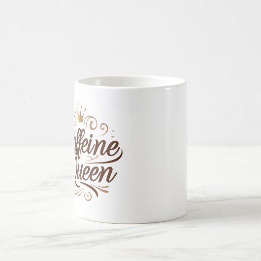 " Coffeine Queen " Kaffeetasse (Mittel)
