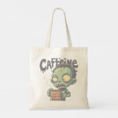 Coffeine Zombie-Tasche Tragetasche (Rückseite)