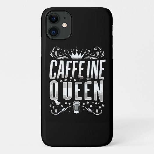 Coffeinkönigin Case-Mate iPhone Hülle (Rückseite)