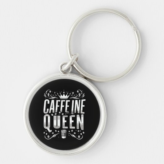 Coffeinkönigin Schlüsselanhänger (Vorne)