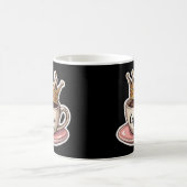 Coffeinkönigin - von Kaffee gekrönt Kaffeetasse (Mittel)
