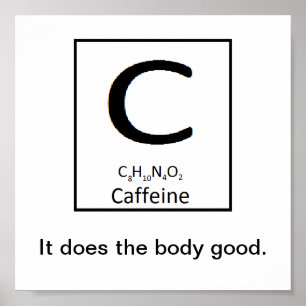 Coffeinposter Poster