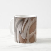 "Coffelicious" in den Schatten des Brauns und des Kaffeetasse (Vorderseite Links)