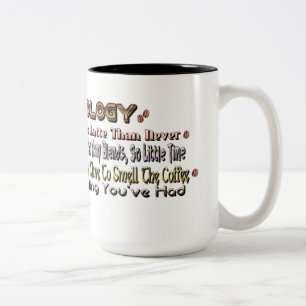 Coffeology Coffee Quotes Spaß Tasse