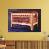 Coffer aus dem Grab von Tutankhamun Leinwanddruck (Insitu (Wohnzimmer))