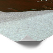 Coffer und Waage Poster (Ecke)