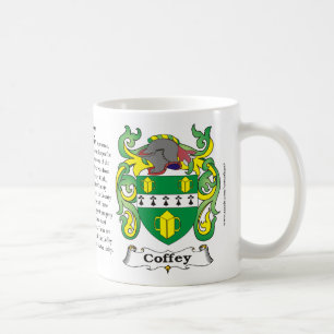 Coffey Familien-Wappen Tasse
