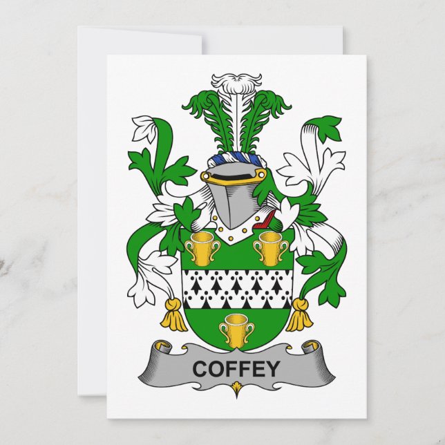 Coffey Familienwappen (Vorderseite)