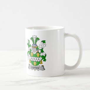 Coffey Familienwappen Kaffeetasse
