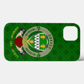 Coffey Irish Shield & Claddagh Personalisiert Case-Mate iPhone Hülle (Rückseite (Horizontal))