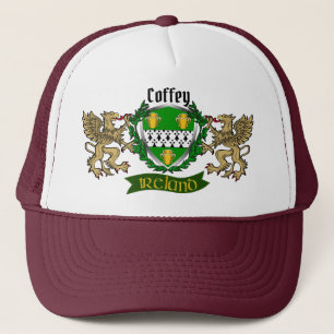 Coffey/O'Coffey Irish Shield mit Griffins Truckerkappe