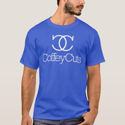 Coffey schneidet das königliche Blau-T - Shirt der (Vorderseite)