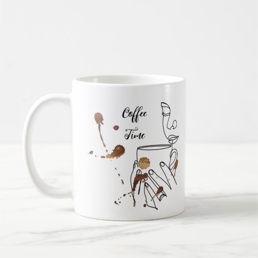 Coffezeit-Tasse Kaffeetasse (Links)